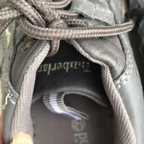Timberland Grey Suede Leather Sneakers - Picture 5 of 7